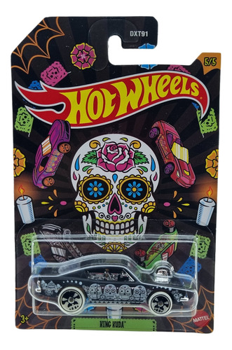 Hot Wheels Edición Dia De Muertos Modelos A Elegir King Kuda