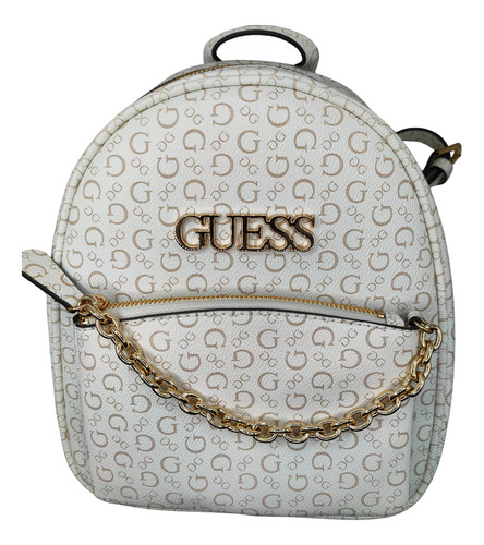 Mochila Guess Original Creswell White