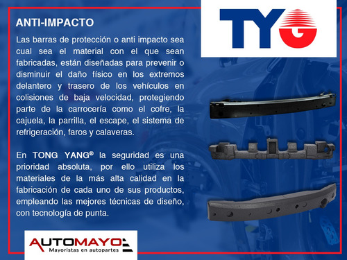 Un Anti Impacto Delantero Tong Yang Sequoia Toyota 2005-2007