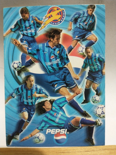Pepsi Generation Next Futbol 1998 5 Tarjetas Diferentes. Le (Usado)