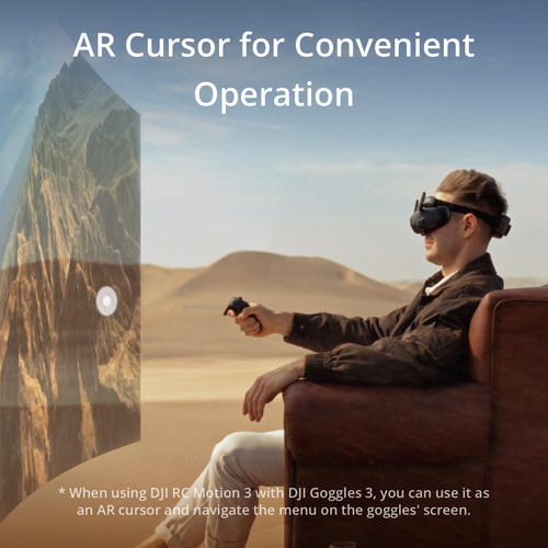 Controlador Inteligente Fpv Dji Rc Motion 3 Con Immersive Mo