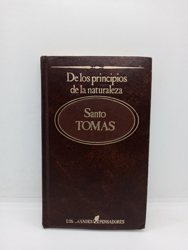 De Los Principios De La Naturaleza - Santo Tomás - Filosofía