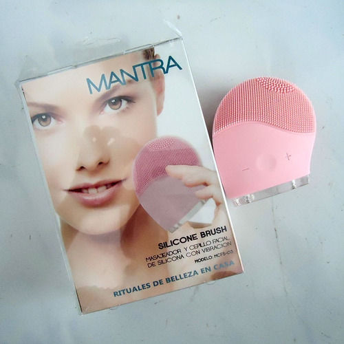 Imagen 3 de 9 de Masajeador Mantra Facial Pre - Afeitado Men Barberia Brocha