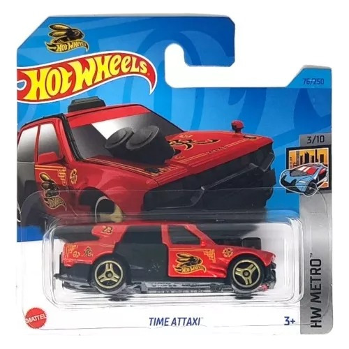 Auto Hot Wheels Coleccion Time Attaxi - Mattel