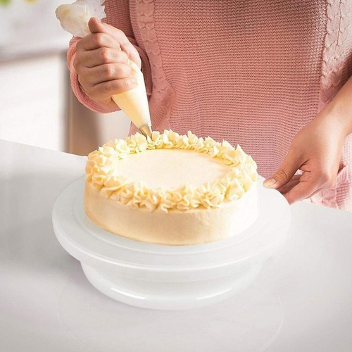 Imagen 2 de 2 de Bandeja Rotativa Para Decorar Tortas - Repostería - Cocina