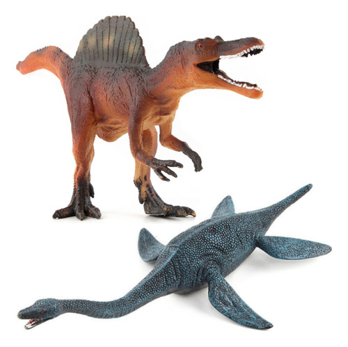 Paquete De 2 Juguetes De Dinosaurios Simulados Para Niños, R