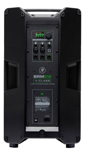 Alto-falante ativo preto de alto desempenho Mackie Srm212 V-Class 12