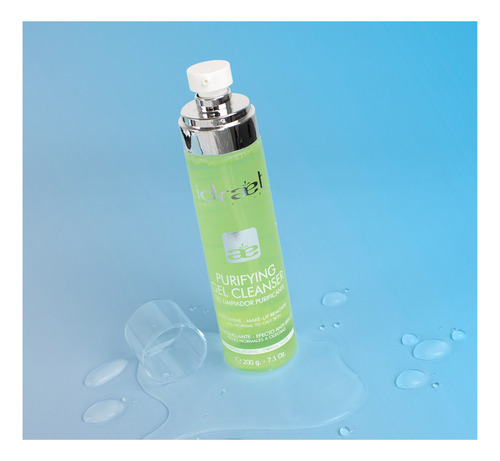Idraet Purifying Gel Cleanser Gel Limpiador Purificante 200g