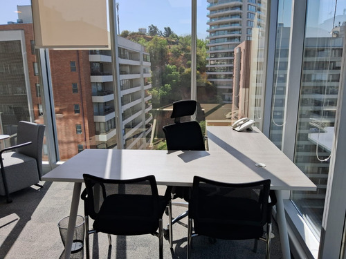 Excelente Oficina Amoblada Y Espectacular Terraza En El Golf