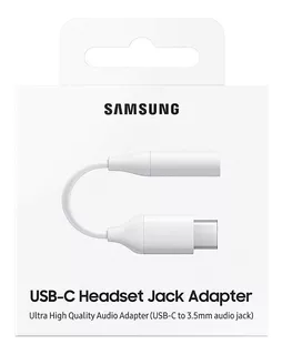 Samsung Adaptador Usb C @ Audífono Jack 3.5mm 24bit / 192khz