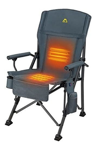 Reyes Trek Silla Acampada Climatizada Con Batería 92q6w