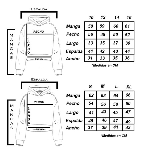 Imagen 2 de 2 de Hoodie Crop Top Negro
