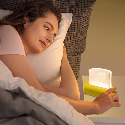 Bonita Luz Led Nocturna Para Dormitorio, Pan, Tostadas, Que
