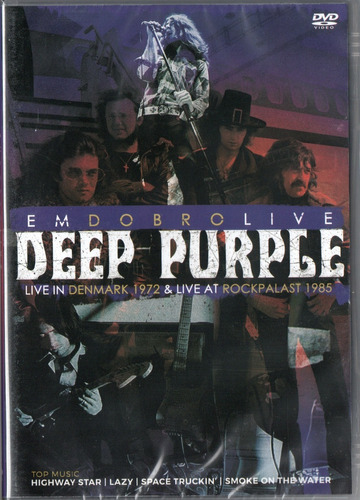Dvd Deep Purple Em Dobro Live Novo Lacrado