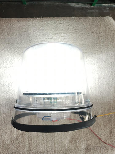 Coctelera Mosca Licuadora Luz Faro Led Blanca