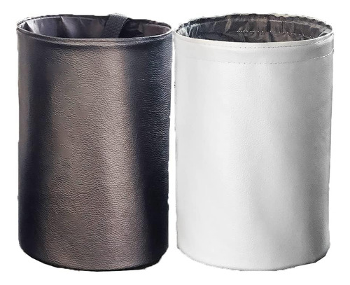 Asgenox Paquete De 2 Cubos De Basura Impermeables Para Autom