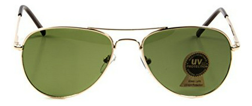 Goson Aviator Metal Frame Sunglasses