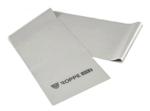 Imagem 2 de 2 de Faixa Elastica Leve 45 Mm Cinza Claro Roppe