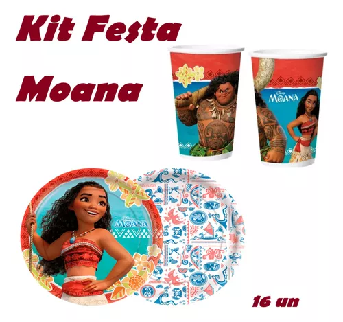 Kit Decoração Festa Infantil Moana