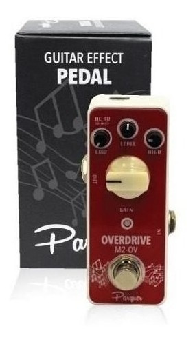 Pedal De Efecto Overdrive Parquer Para Guitarra Electrica