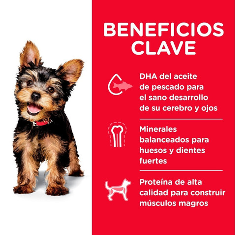 Imagen 7 de 7 de Alimento Hill's Puppy Razas Pequeñas 7.0 Kg