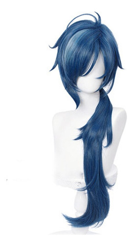 Peluca De Pelo Anime Wigs Genshin Impact Kaeya Para Hombre