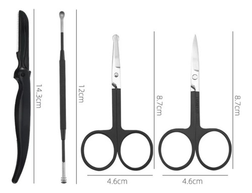 Kit Arco De Luz Led Lua + Kit De Sobrancelhas Profissional