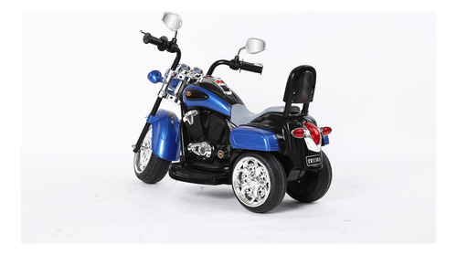 Moto Eléctrica Infantil A Batería Azul Cm-shj61501