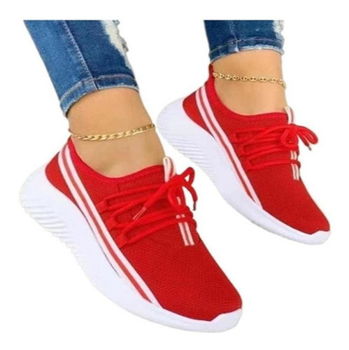 Zapatillas De Mujer Originales Plataforma Flexi