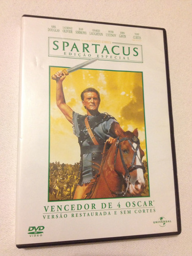 Spartacus Dvd Edición Especial Kubrick Kirk Douglas Brasil