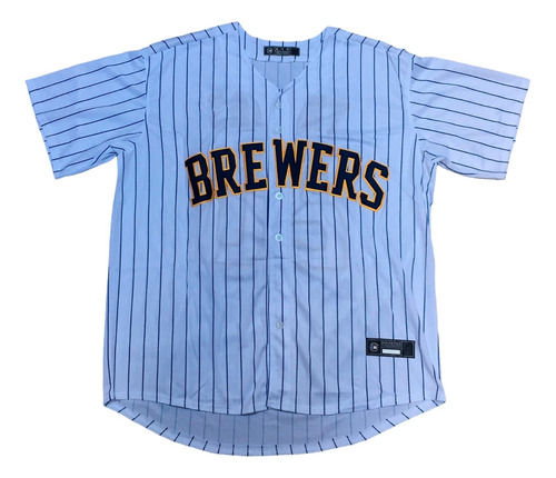 Camiseta Casaca Mlb Milwaukee Brewers Thomas 20 Retro - Xxl