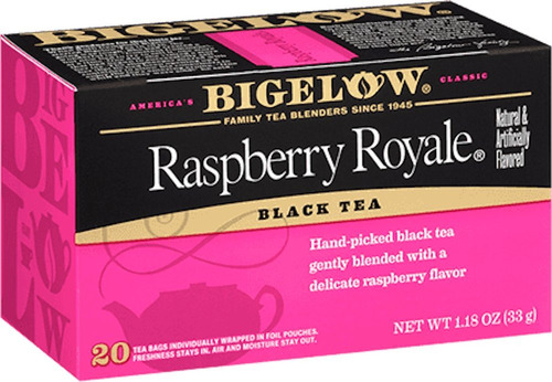 Bigelow - Bolsas De Te Raspberry Royale - 20 Unidades (paque