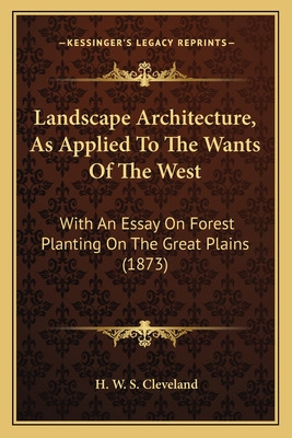 Libro Landscape Architecture, As Applied To The Wants Of ...