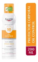 Comprar Eucerin Oil Control Sun Spray Toque Seco 200 Ml