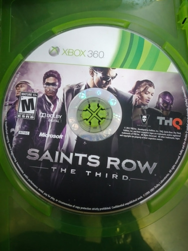 Saints  Row The Third Xbox 360