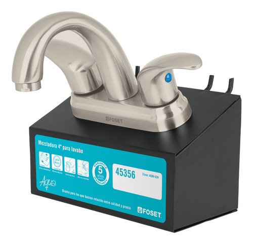 Exhibidor Con Mezcladora Aqm-52n Foset 55970