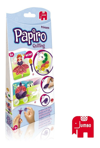 Imagen 3 de 3 de Papiro Quilling Princesa Manualidad De Enrollado De Papel
