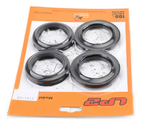 Juego De Retenes Para Kawasaki Zx600 Ninja Zx