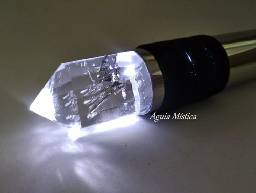 Imagem 4 de 10 de Bastão Atlante Cromoterapia E Cromopuntura Cristal Vogel