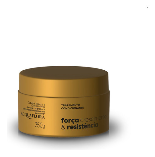 Máscara Acquaflora Força Crescimento E Resistencia 250g