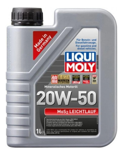 Aceite De Motor 20w50 Min Mos2 Low-viscosity 1l
