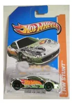 Comprar Hot Wheels 2013 Hw Stunt Ferrari 458 Challenge Tarjeta Blanc
