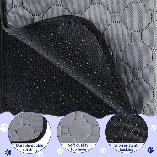 Dos Almohadillas Lavables Para Perros Absorbentes De Agua
