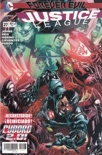Comic Dc New 52 Justice League # 27 Forever Evil Televisa