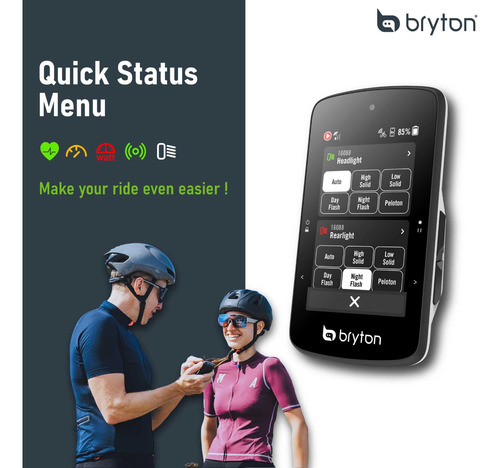 Computadora De Ciclismo Gps Con Pantalla Táctil Lcd 2.8 PuLG