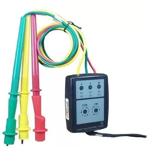 Comprobador De Secuencia Y Falta De Fase Gralf Sp-8030