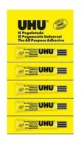 Comprar 5 Pzas De Pegamento Pega Todo Tubo 7ml Uhu
