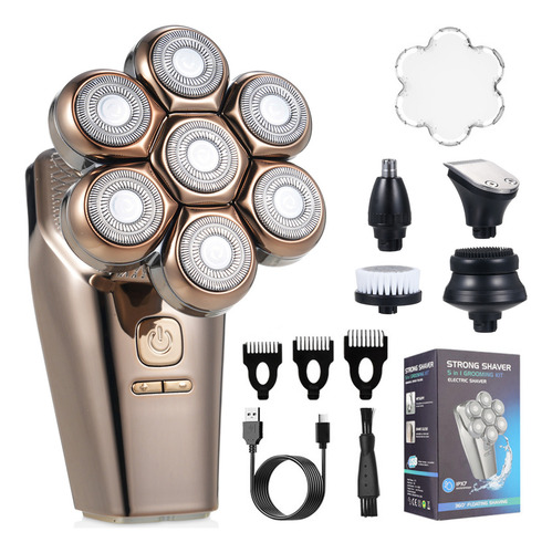 Aparato De Afeitar Eléctrico Shaver Electric Fully Lcd Ipx7