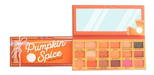 Paleta De Sombras De Ojos  Pumpkin Spice Second Slice Sweet 