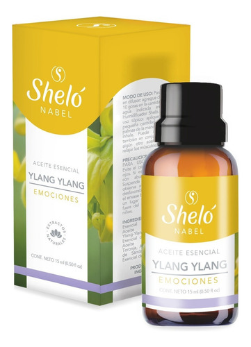 Aceite Esencial Ylang Ylang Tópico Y Humificador Sheló Nabel